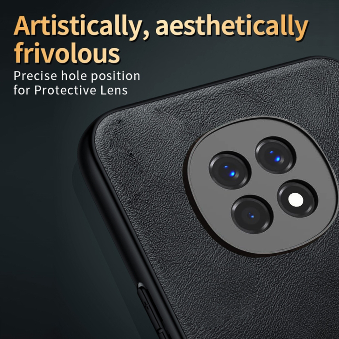 OPPO F29 5G Business Style PU LEATHER PROTECTIVE BACK CASE WITH CAMERA PROTECTION