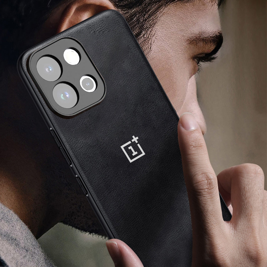 ONEPLUS 13s 5G Business Style PU LEATHER PROTECTIVE BACK CASE WITH CAMERA PROTECTION