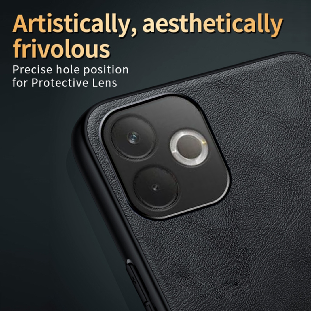 OPPO A5 PRO 5G Business Style PU LEATHER PROTECTIVE BACK CASE WITH CAMERA PROTECTION