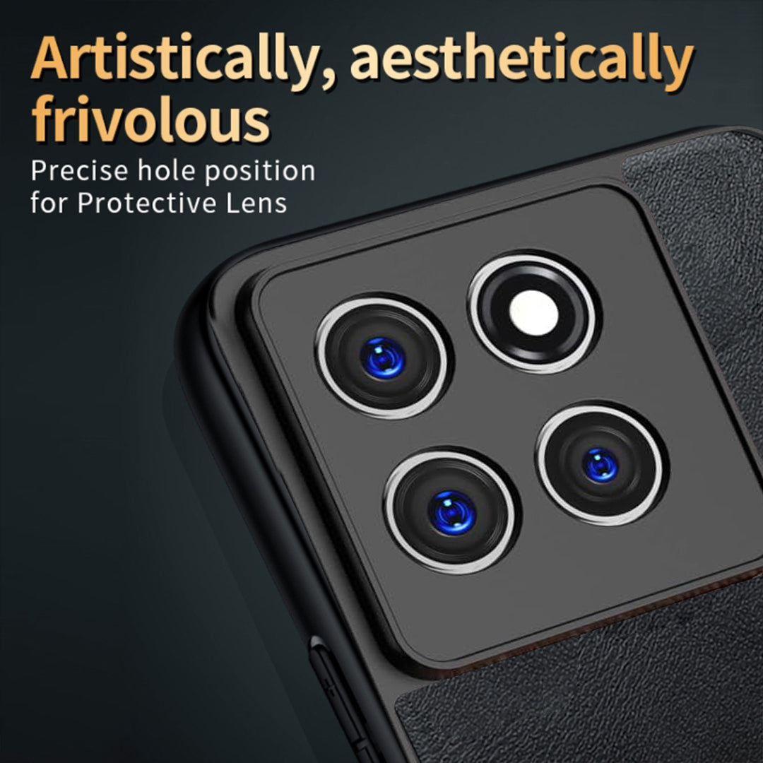 MOTOROLA EDGE 60 FUSION 5G Business Style PU LEATHER PROTECTIVE BACK CASE WITH CAMERA PROTECTION