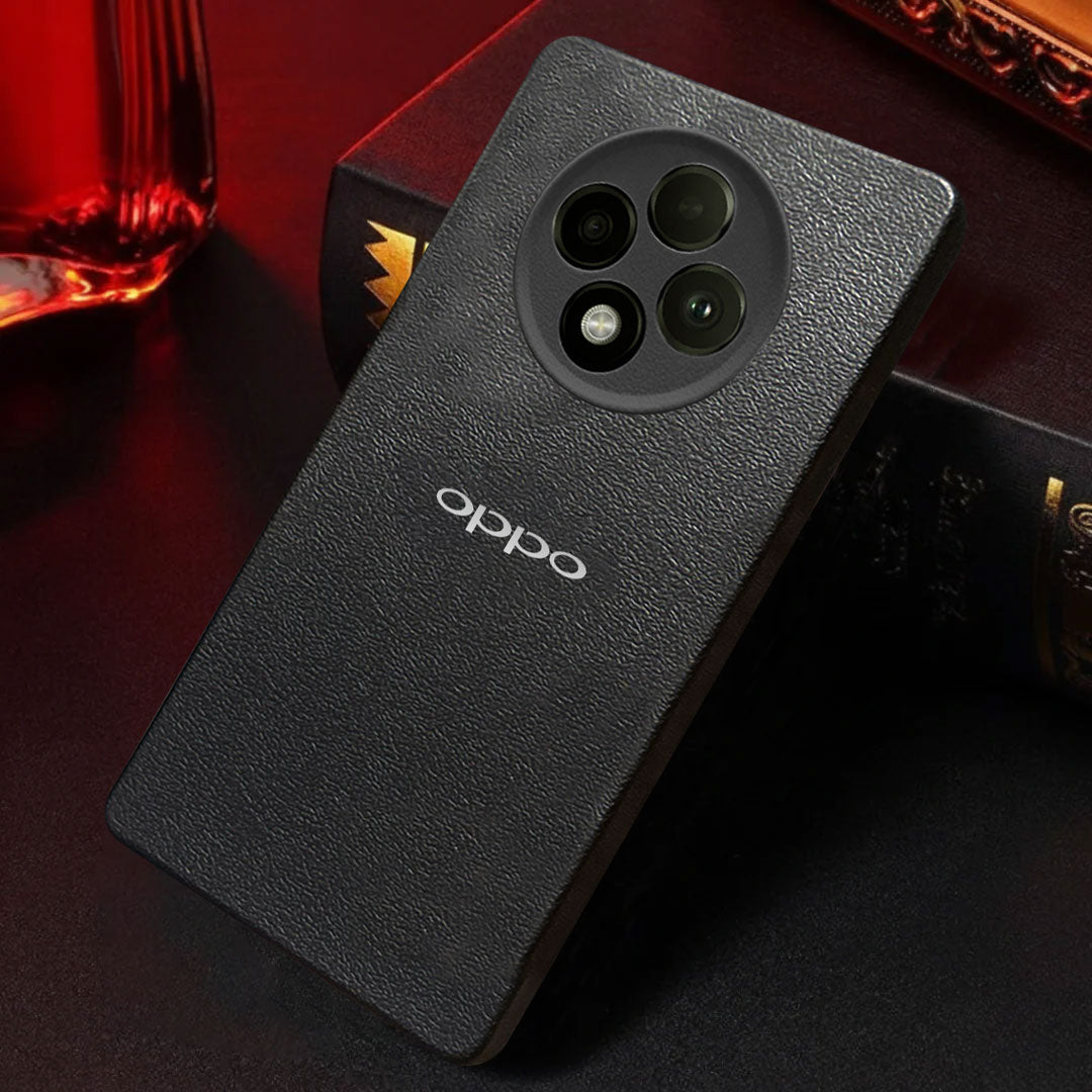 Oppo F27 Pro Plus 5G Solid Color Leather Texture Matte Phone Back Case