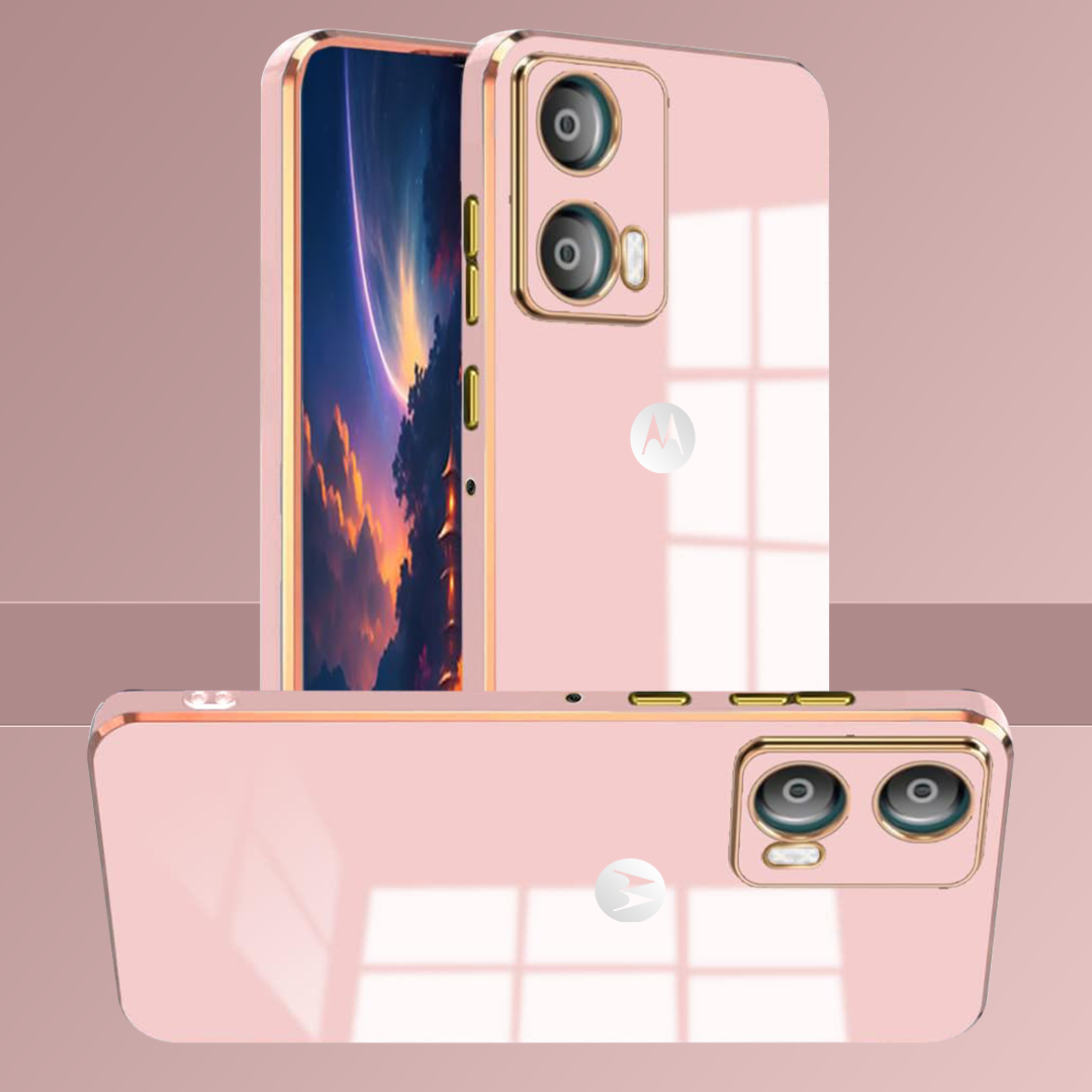 MOTOROLA EDGE 50 FUSION 5G ULTRA-SHINE LUXURIOUS BACK CASE WITH CAMERA PROTECTION