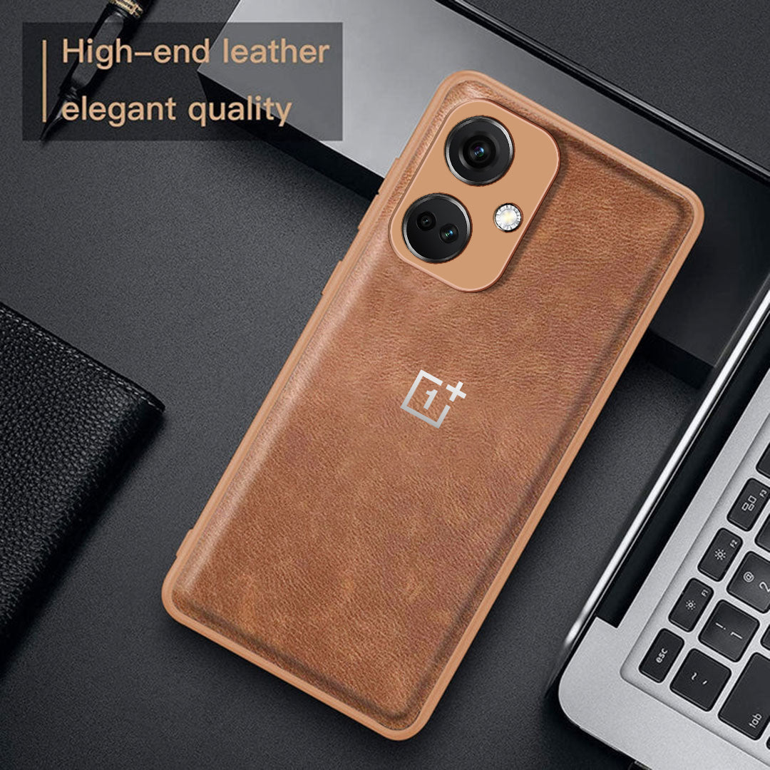 ONEPLUS NORD CE 3 5G VINTAGE PU LEATHER PROTECTIVE BACK CASE