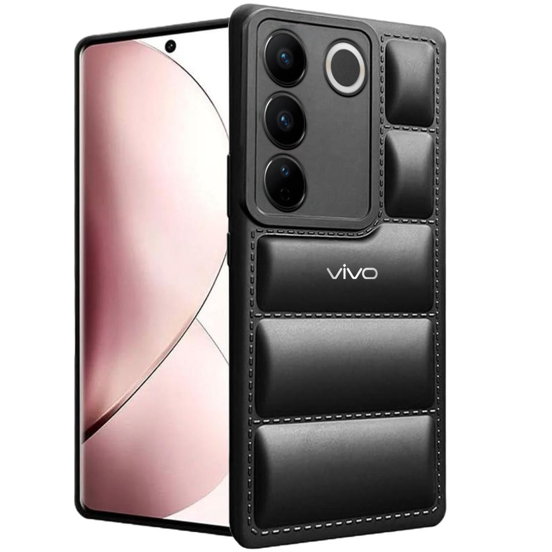 VIVO V27 5G The Puffer Edition Soft Material Down Jacket Phone Case