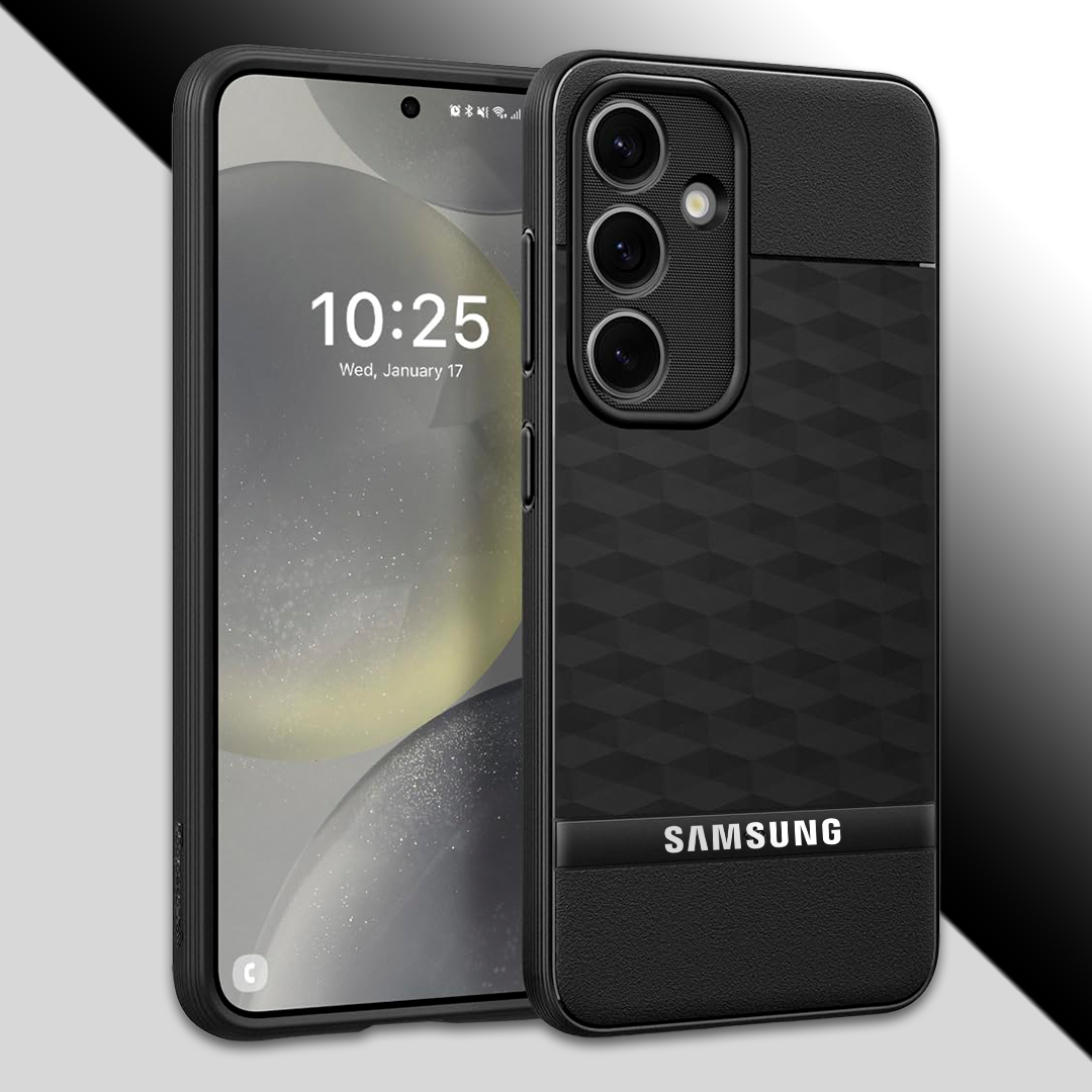 GALAXY A16 5G 3D Hexa Cube Design Drop Protection | Camera Protection TPU Back Case