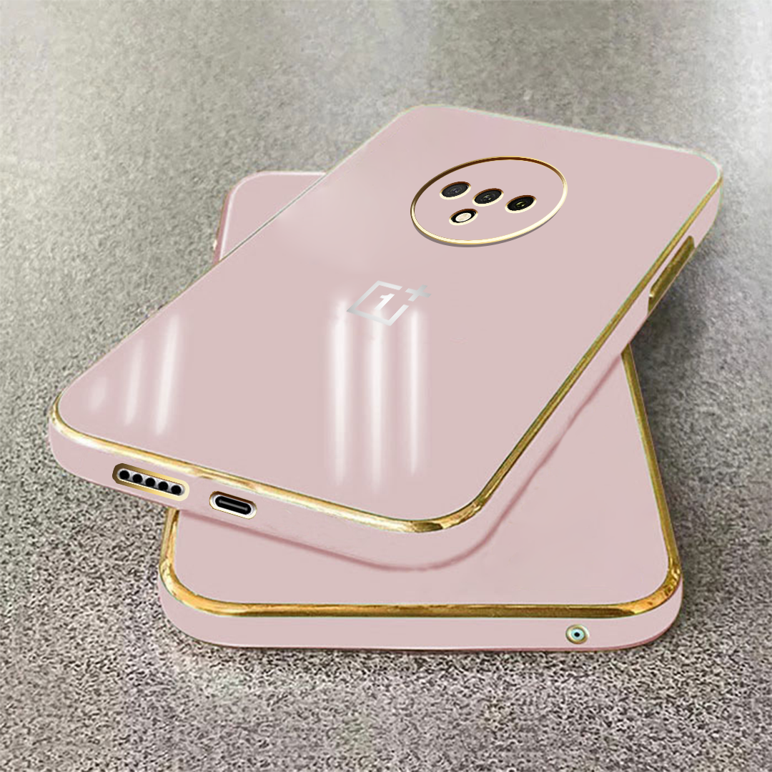 OnePlus 7T ULTRA-SHINE LUXURIOUS BACK CASE WITH CAMERA PROTECTION