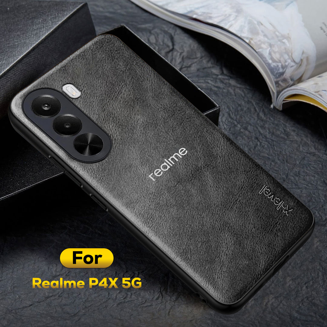 REALME P4X 5G Business PU Leather Back Case