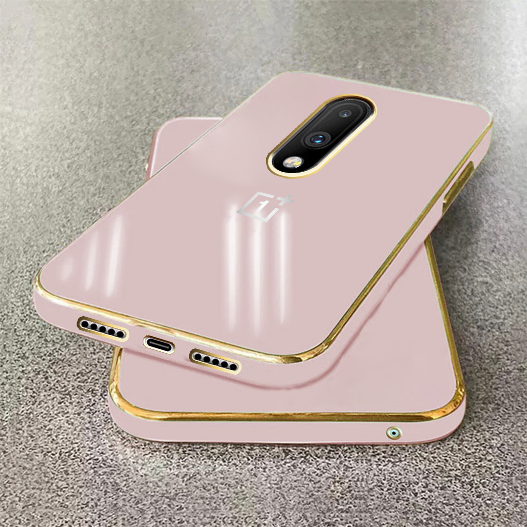 OnePlus 7 ULTRA-SHINE LUXURIOUS BACK CASE WITH CAMERA PROTECTION