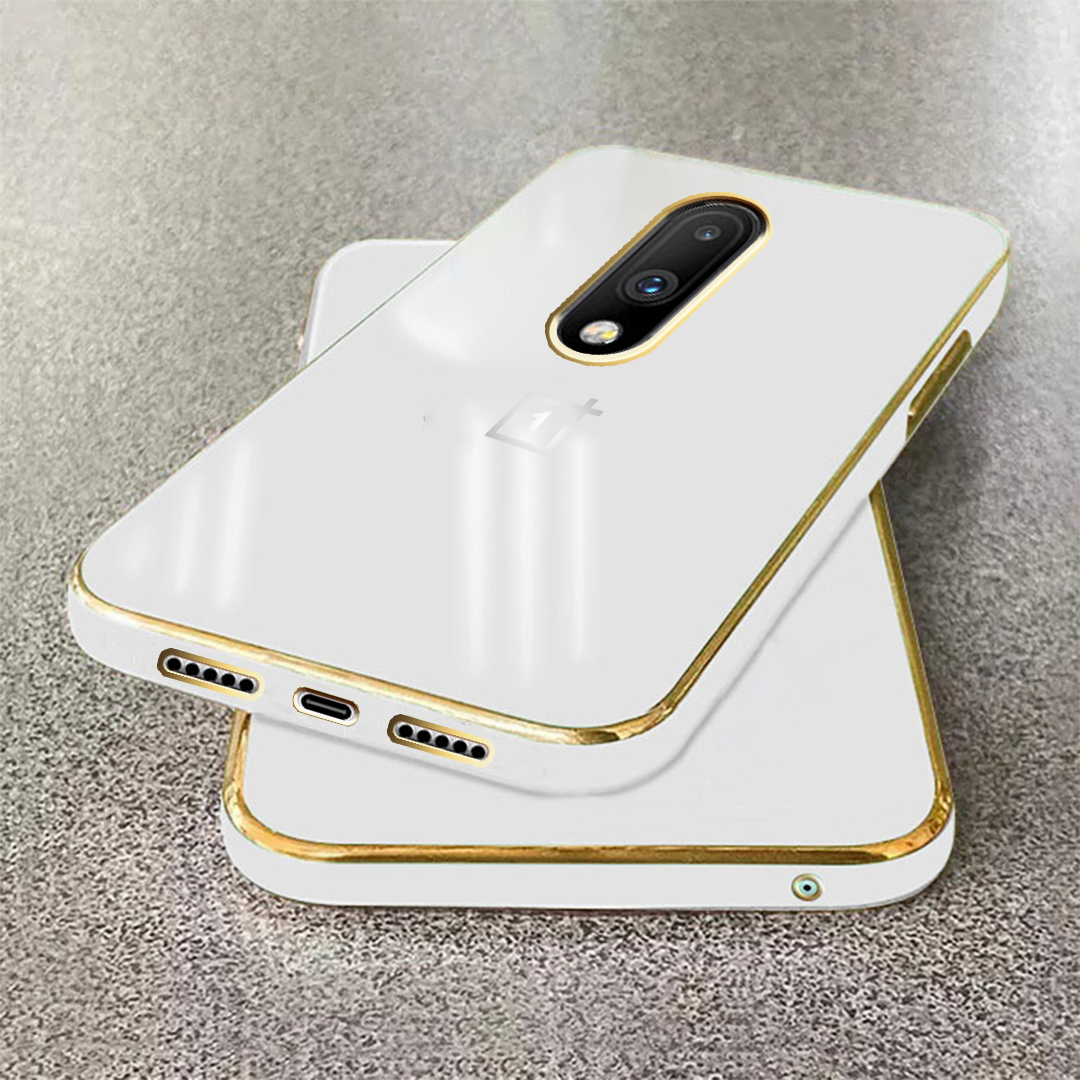 OnePlus 7 ULTRA-SHINE LUXURIOUS BACK CASE WITH CAMERA PROTECTION