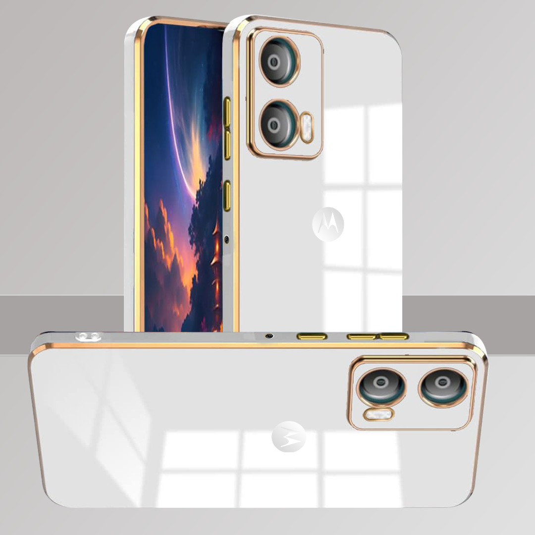 MOTOROLA EDGE 50 FUSION 5G ULTRA-SHINE LUXURIOUS BACK CASE WITH CAMERA PROTECTION