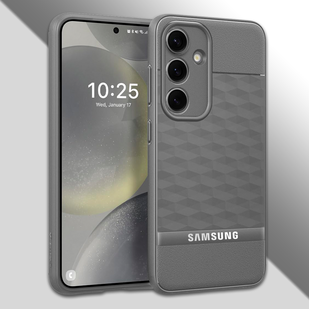 GALAXY A16 5G 3D Hexa Cube Design Drop Protection | Camera Protection TPU Back Case