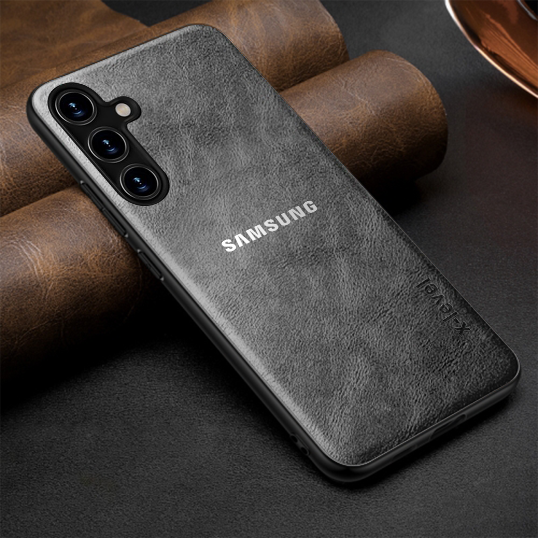 GALAXY A26 5G Business Style PU LEATHER PROTECTIVE BACK CASE WITH CAMERA PROTECTION