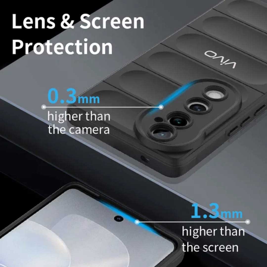 Vivo V40 5G Soft Silicone Anti-fall Shockproof Protection Coque Phone Case