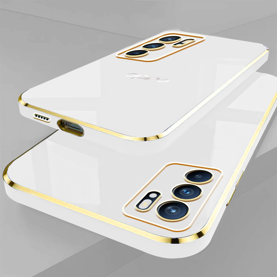 OPPO RENO 6 5G ULTRA-SHINE LUXURIOUS BACK CASE WITH CAMERA PROTECTION
