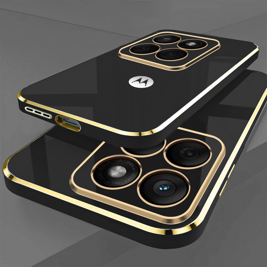 MOTOROLA EDGE 60 PRO 5G ULTRA-SHINE LUXURIOUS BACK CASE WITH CAMERA PROTECTION