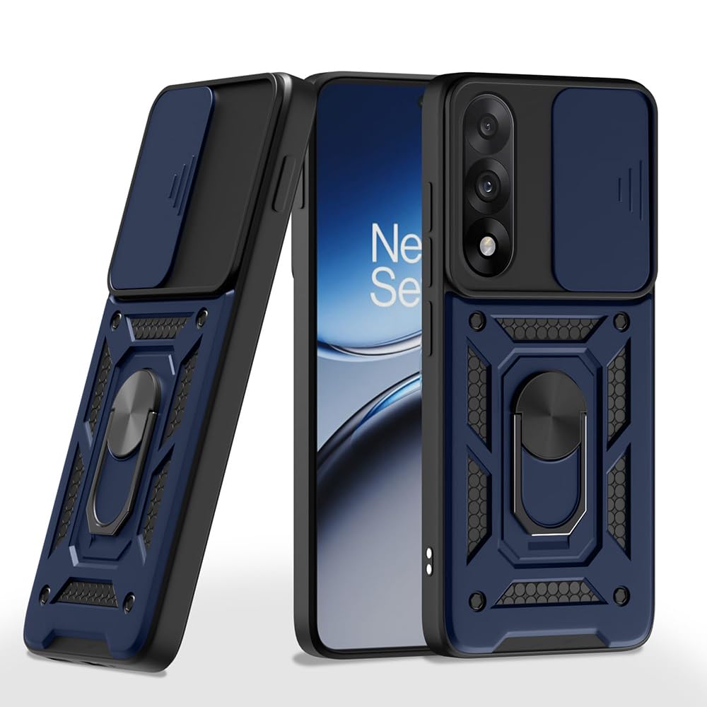 ONEPLUS NORD 5 5G Armor Military-grade Case With Sliding Camera Cover & 360 Kickstand