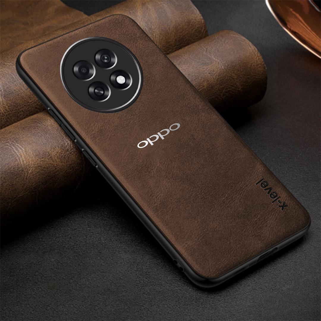 OPPO F31 PRO PLUS 5G Business Style PU LEATHER PROTECTIVE BACK CASE WITH CAMERA PROTECTION