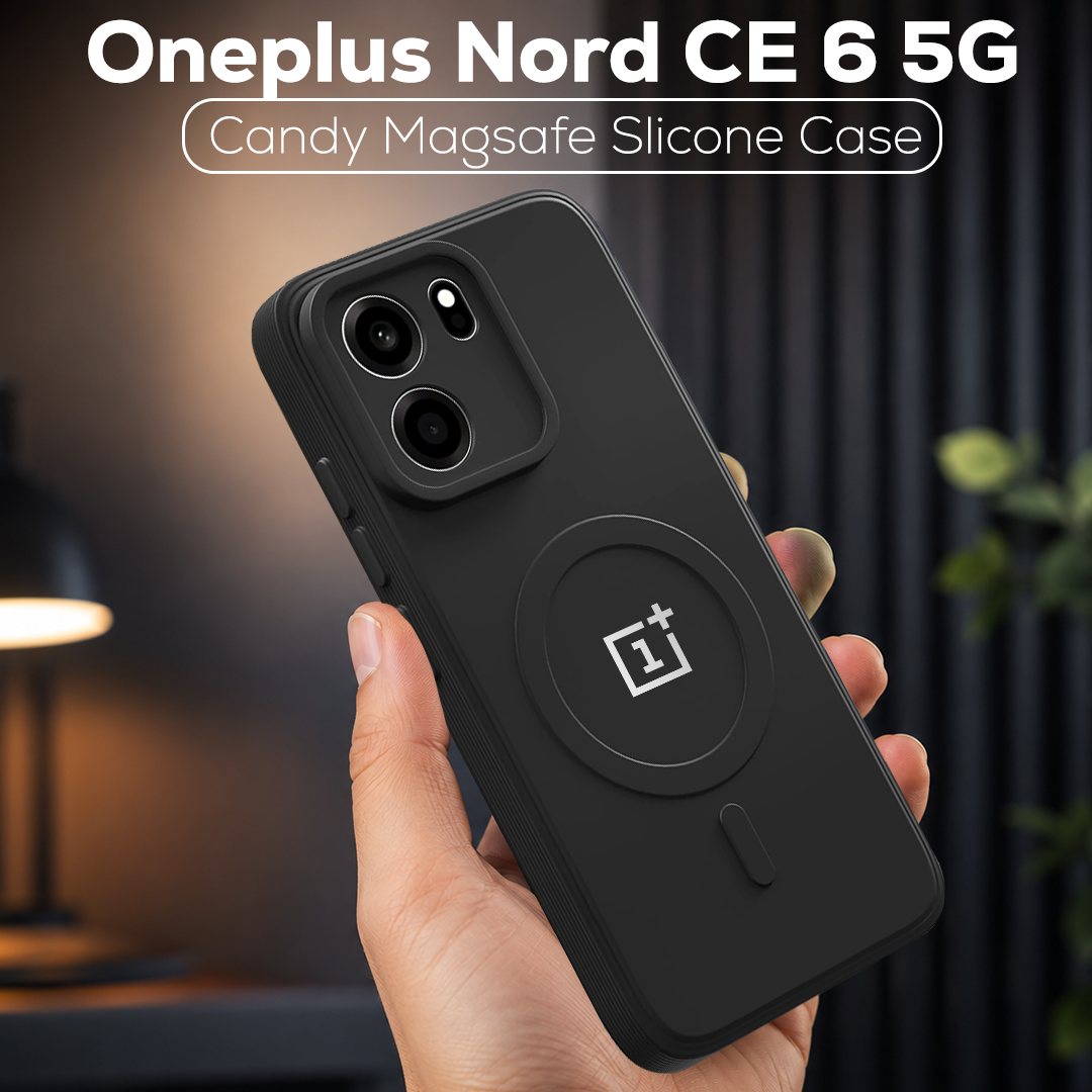 OnePlus Nord CE6 5G Candy Silicone Luxury Matte Back Cover with Camera Protection