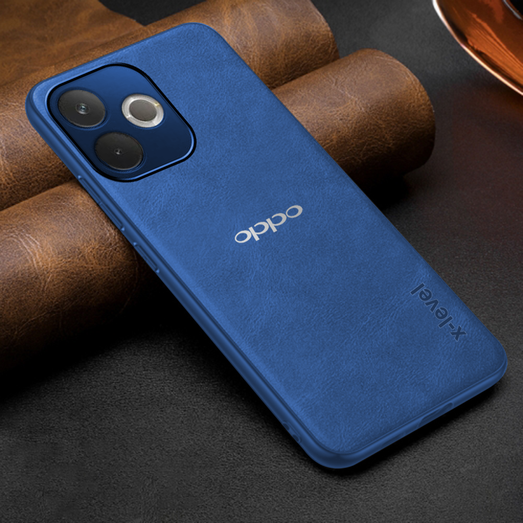 OPPO A5 PRO 5G Business Style PU LEATHER PROTECTIVE BACK CASE WITH CAMERA PROTECTION