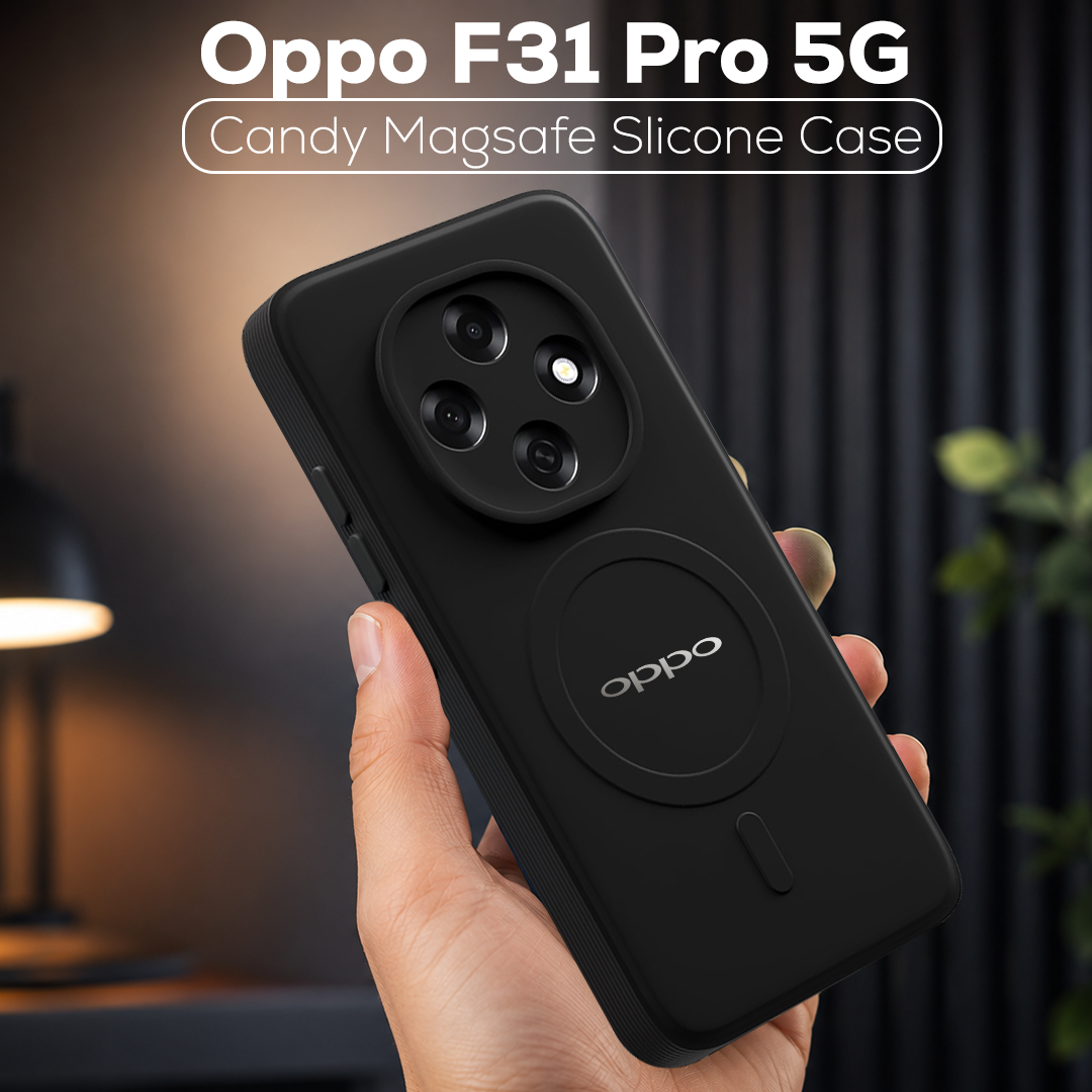 OPPO F31 PRO 5G Candy Silicone Luxury Matte Back Cover with Camera Protection