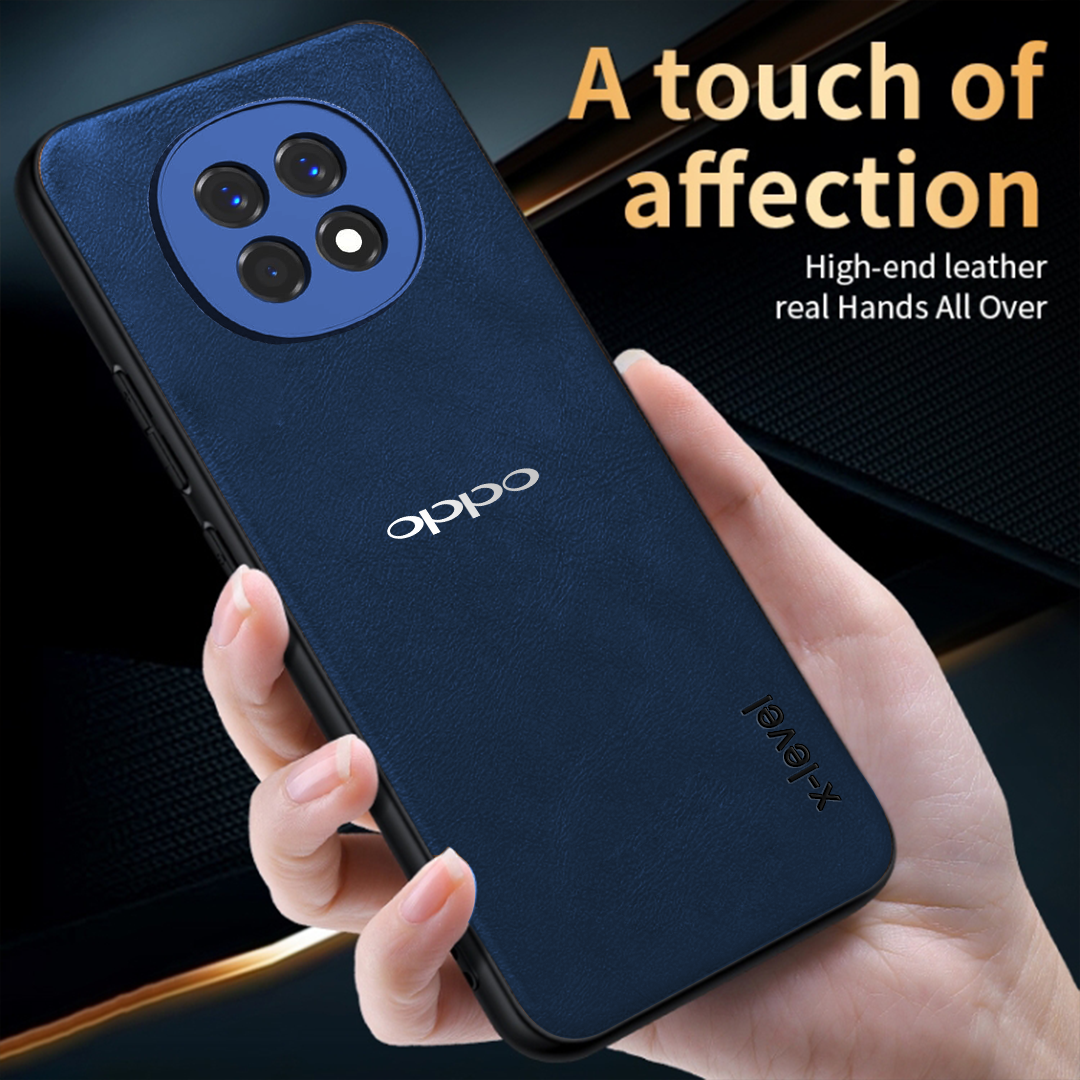OPPO F29 5G  Business Style  PU LEATHER PROTECTIVE BACK CASE WITH CAMERA PROTECTION