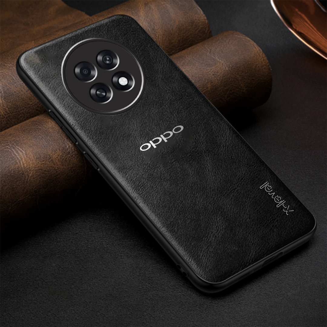 OPPO F31 PRO PLUS 5G Business Style PU LEATHER PROTECTIVE BACK CASE WITH CAMERA PROTECTION
