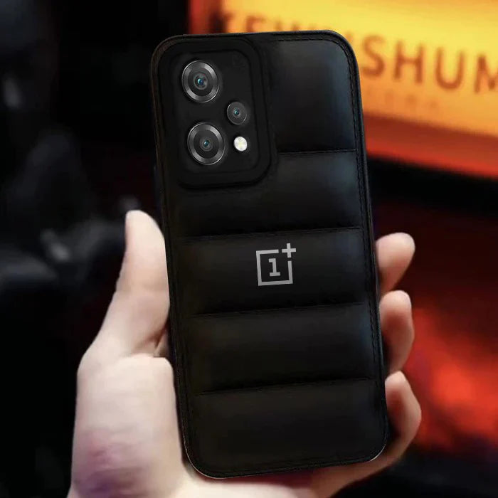 The Puffer Edition Soft Material Down Jacket Phone Case For OnePlus NORD CE 2 LITE 5G