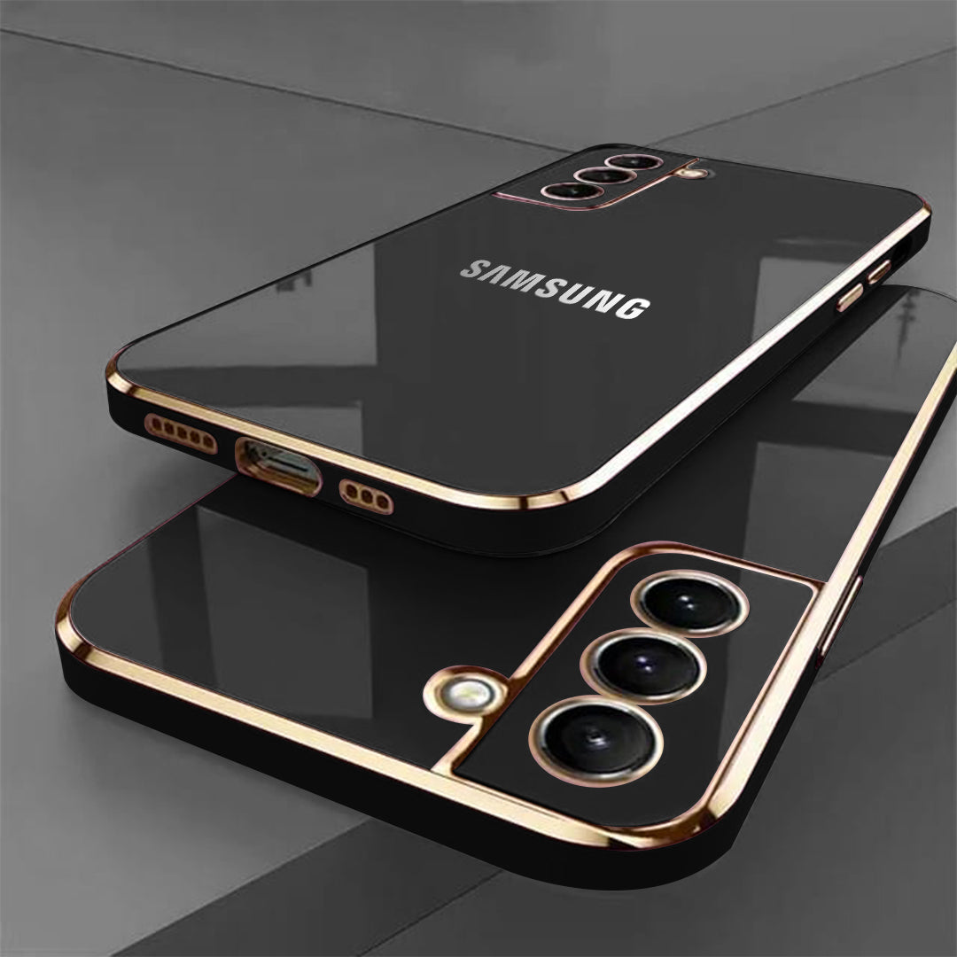 GALAXY S20 FE 5G ULTRA-SHINE GOLD ELECTROPLATED LUXURIOUS BACK CASE WI