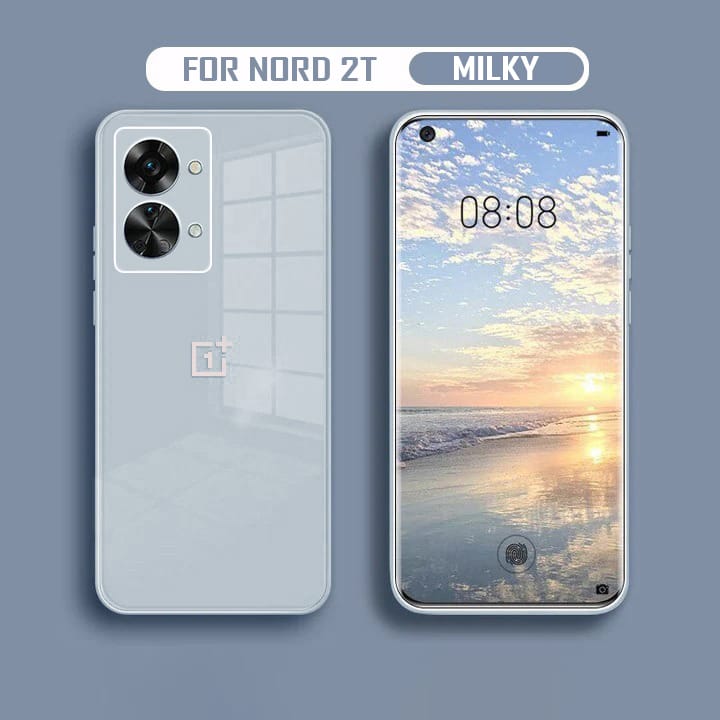 Oneplus Nord 2T 5G Ultra-Shine Luxurious Glass Case With Camera Protection