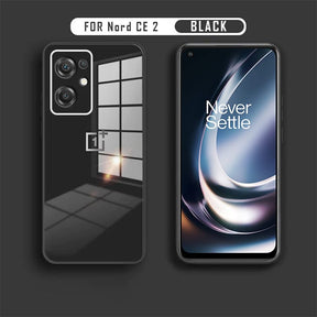 Oneplus Nord CE 2 5G Ultra-Shine Luxurious Glass Back Case With Camera Protection