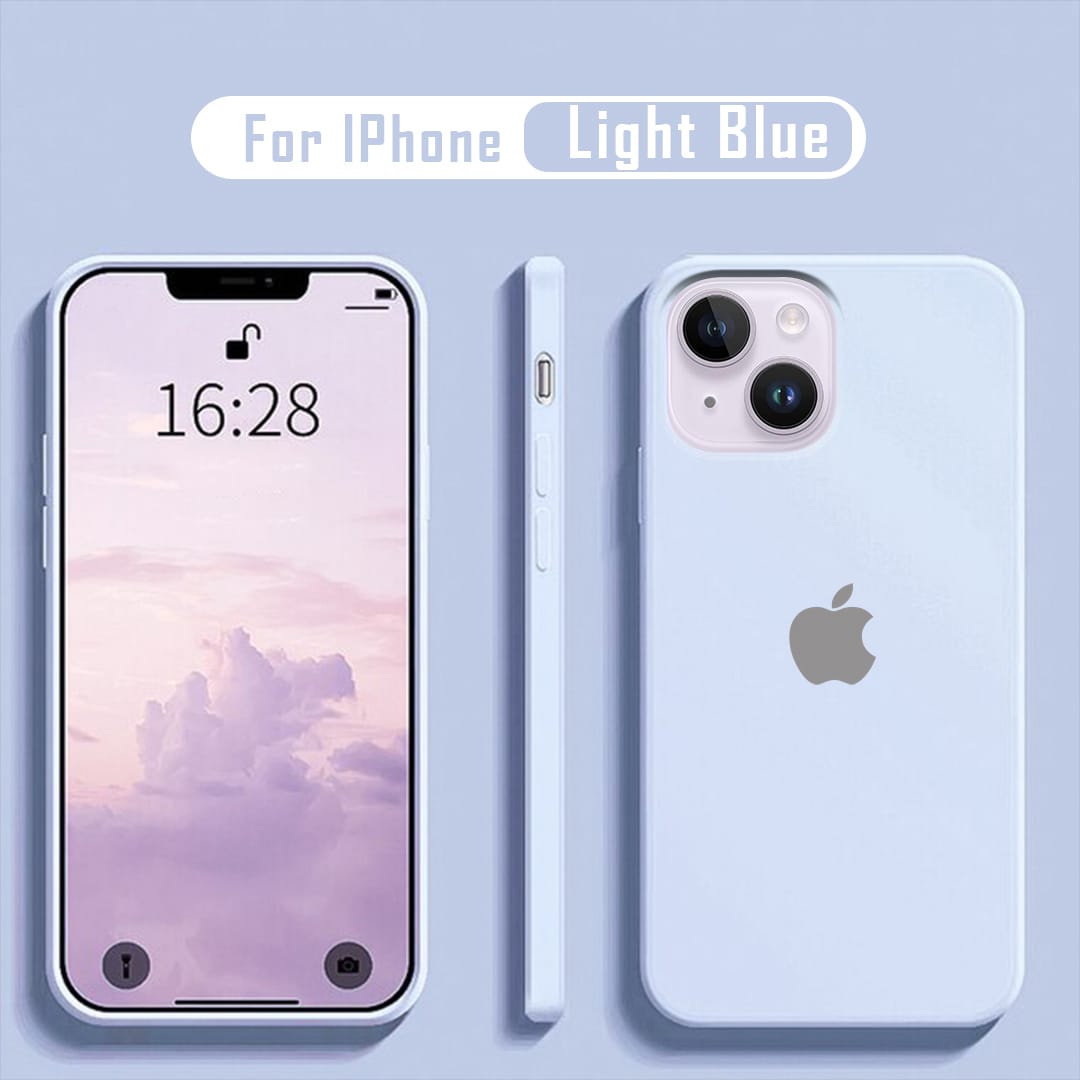 iPhone Series Liquid Silicone Velvet-Touch Silk Finish Protective Back Case