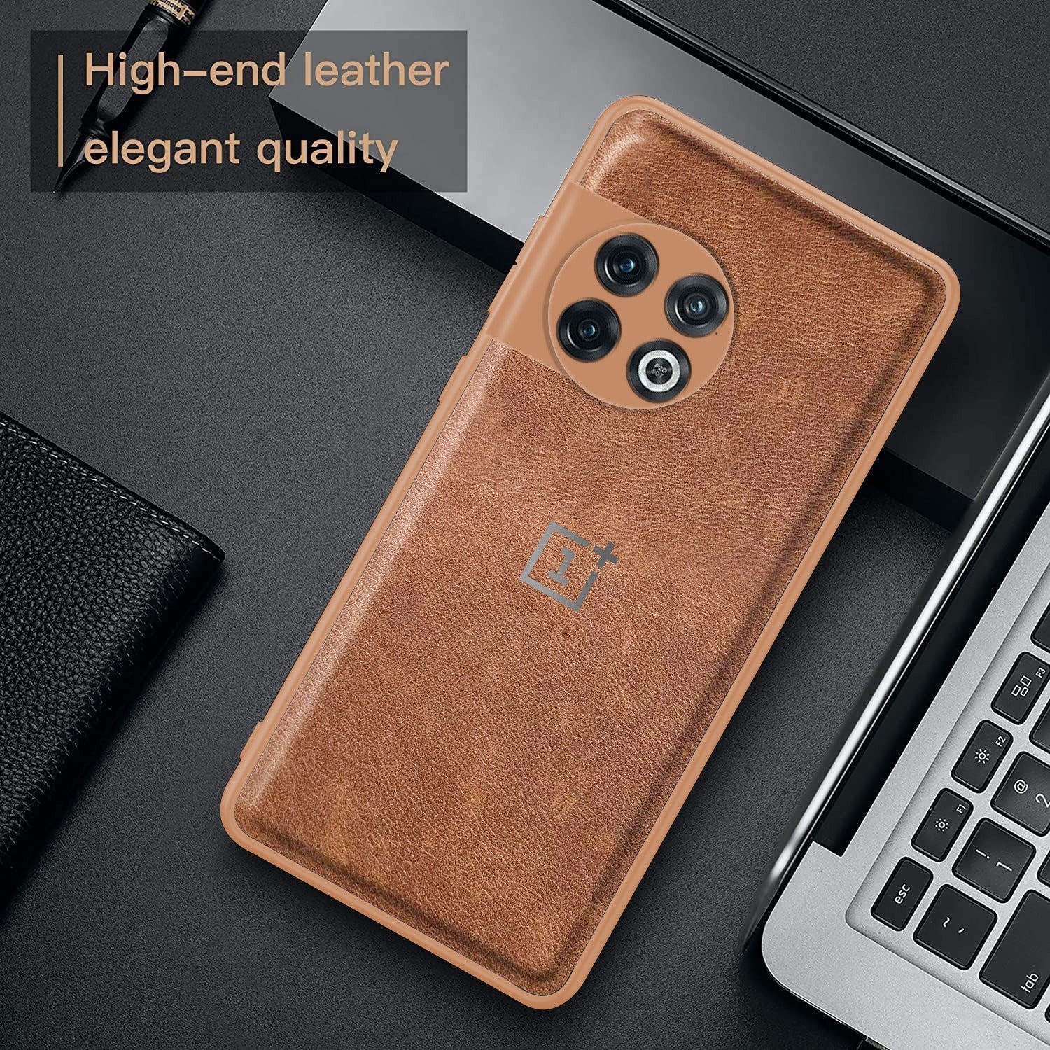 OnePlus 5G Models VINTAGE PU LEATHER PROTECTIVE BACK CASE