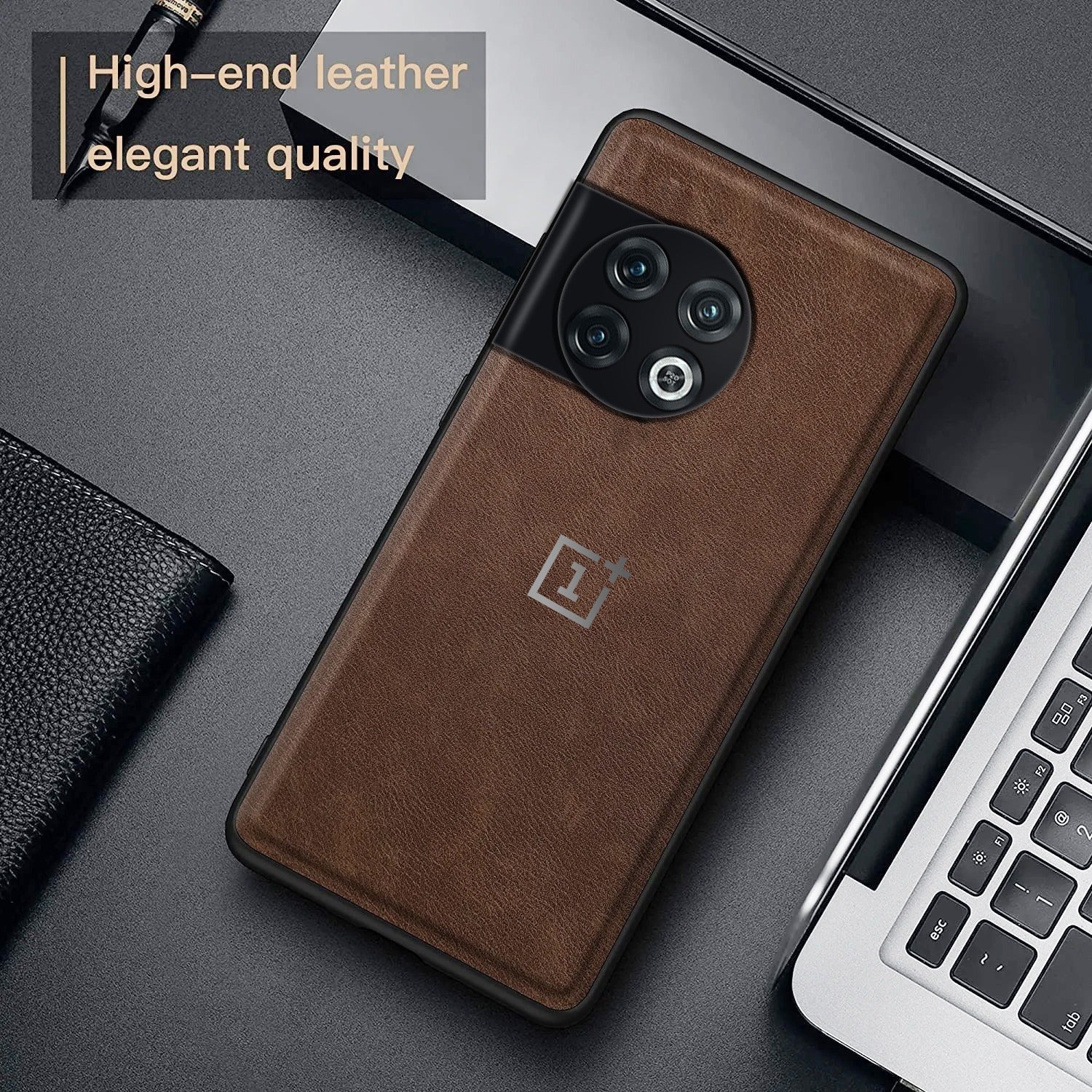 OnePlus 5G Models VINTAGE PU LEATHER PROTECTIVE BACK CASE
