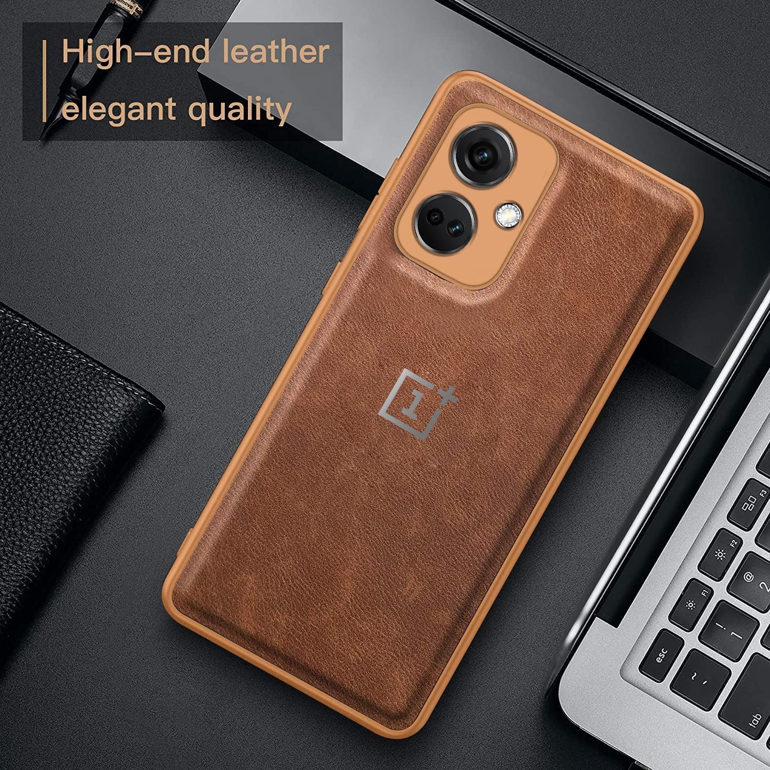 OnePlus 5G Models VINTAGE PU LEATHER PROTECTIVE BACK CASE