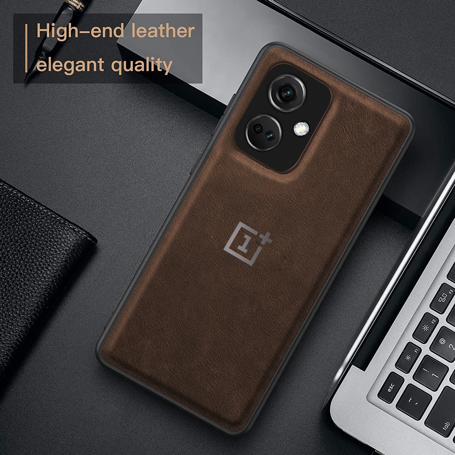 OnePlus 5G Models VINTAGE PU LEATHER PROTECTIVE BACK CASE