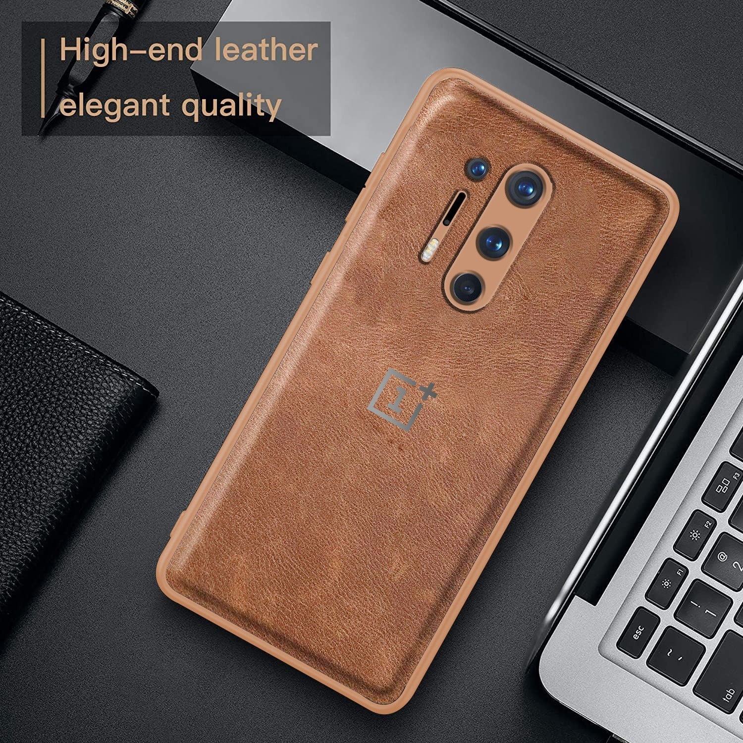 OnePlus 5G Models VINTAGE PU LEATHER PROTECTIVE BACK CASE
