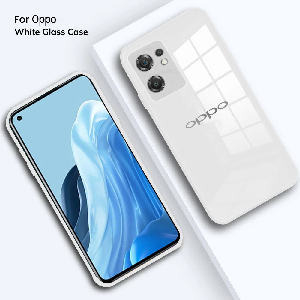 Oppo Reno 7 5G Ultra-Shine Luxurious Glass Case With Camera Protection