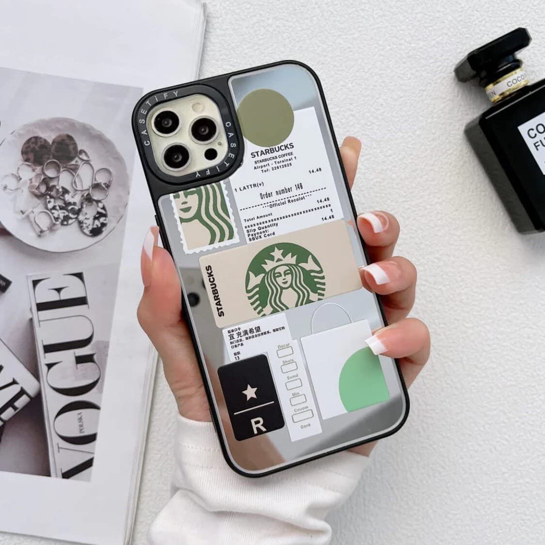 Starbuck Design Hard Polycarbonate Back Case For Iphone Series