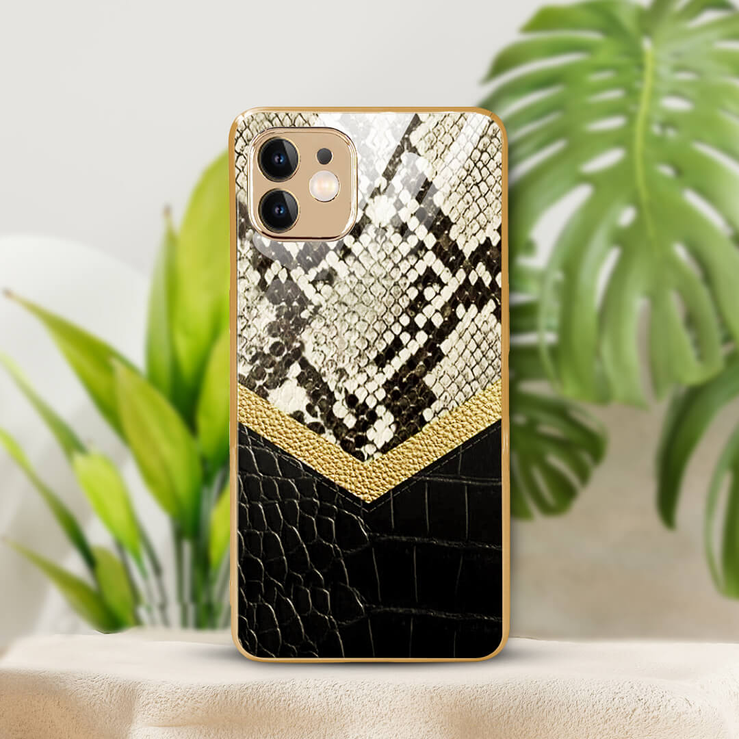 Tempered Shop iPhone-11 Safari Printed Protective Back Cover/Case