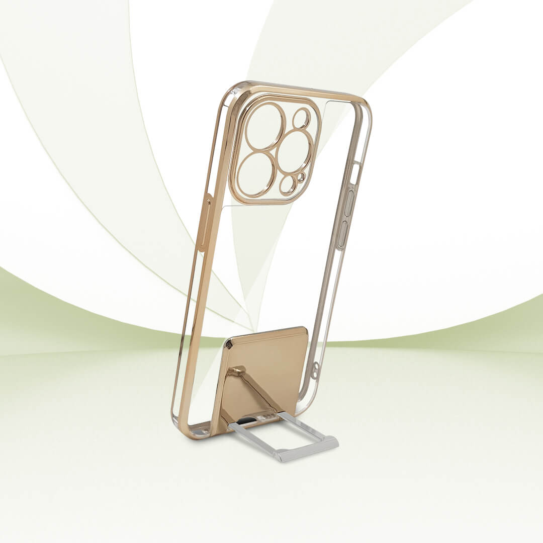 Tempered Shop-iPhone13/13 pro/13 pro max-Lucent Back Stand Color Plated Protective back Case/Cover