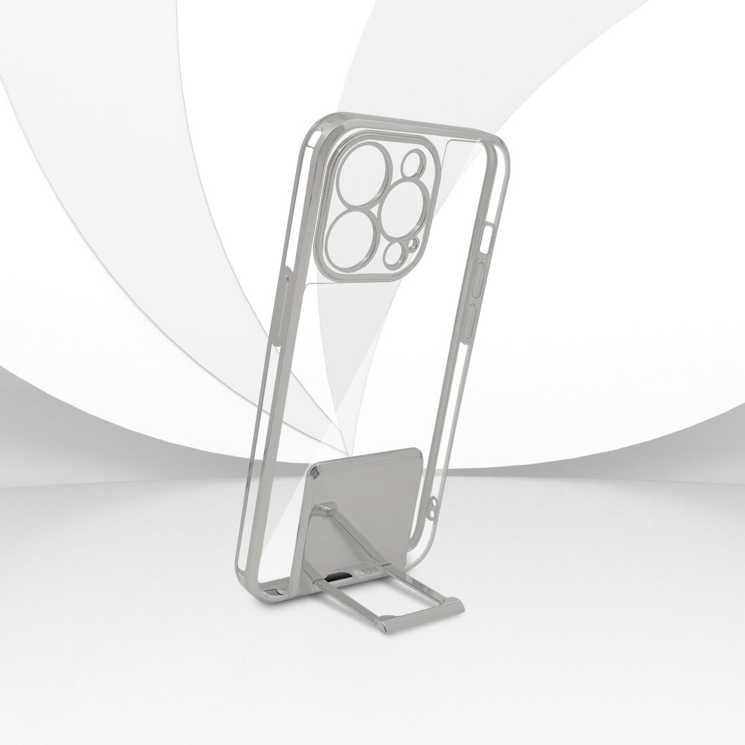 Tempered Shop-iPhone13/13 pro/13 pro max-Lucent Back Stand Color Plated Protective back Case/Cover