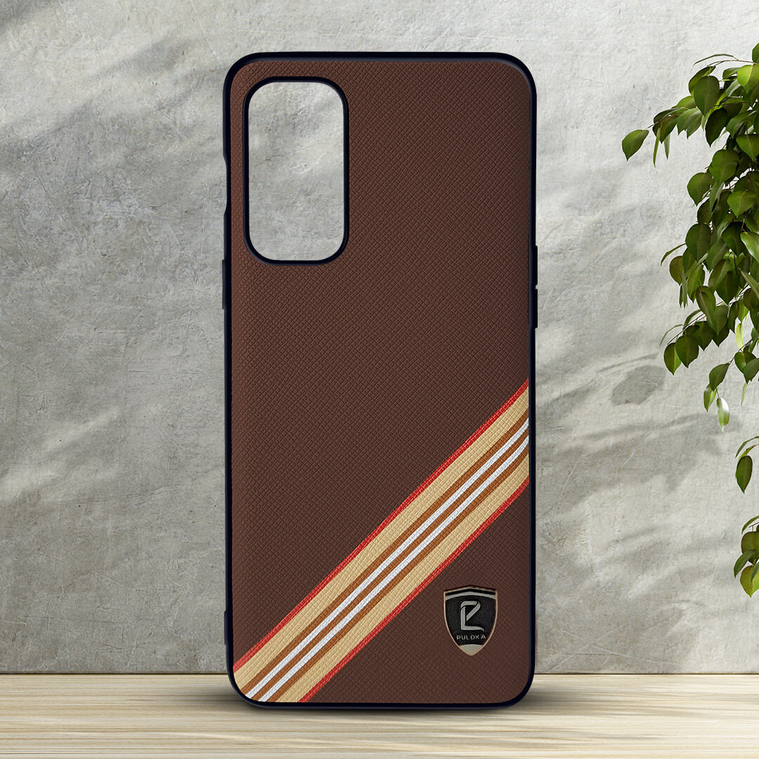 Puloka PU Leather Back Cover For OnePlus Nord 2 5G/ Nord CE 5G
