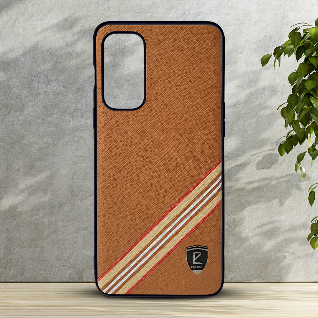 Puloka PU Leather Back Cover For OnePlus Nord 2 5G/ Nord CE 5G