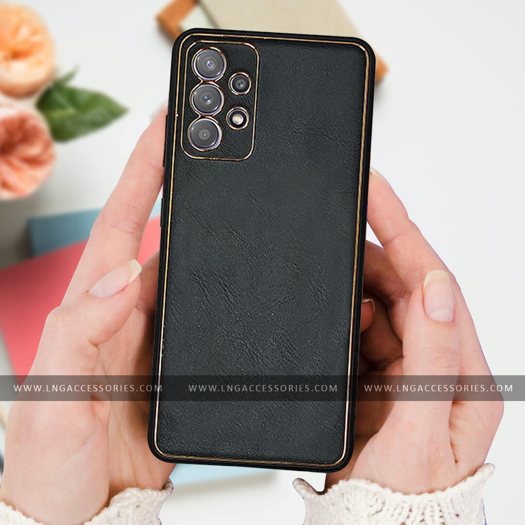SAMSUNG GALAXY A72 LUXE DESIGN PU LEATHER BACK CASE