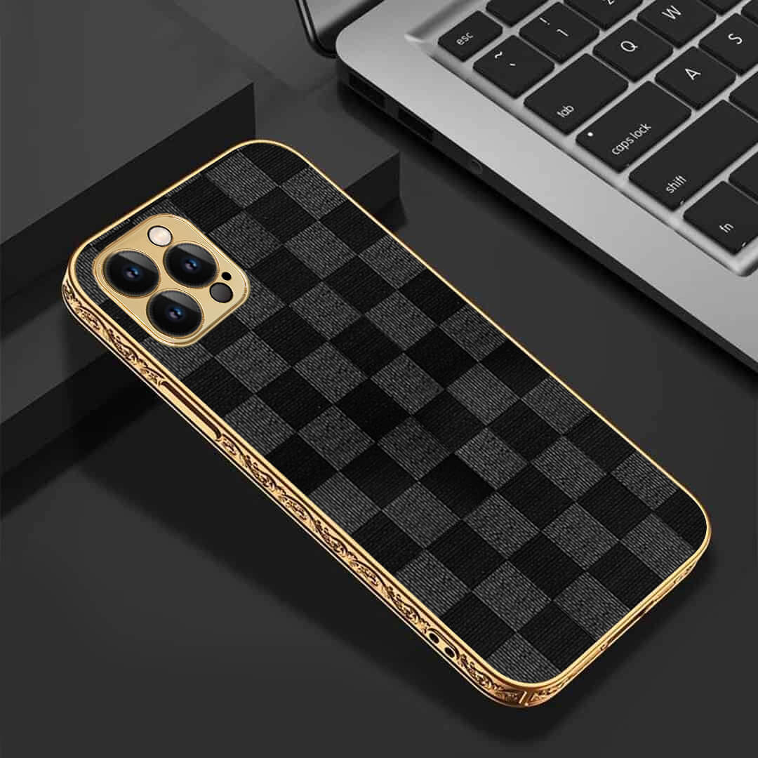 Louis Vuitton Brown Checkered iPhone 13 12 11 Case - Louis Vuitton Case