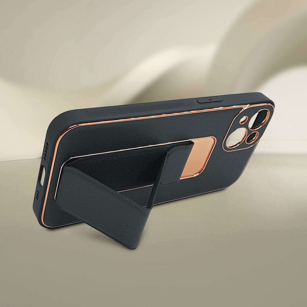 Tempered Shop-iPhone 13/13 pro/13 pro max Luxe Design PU Leather Back Strap Protective Case/Cover