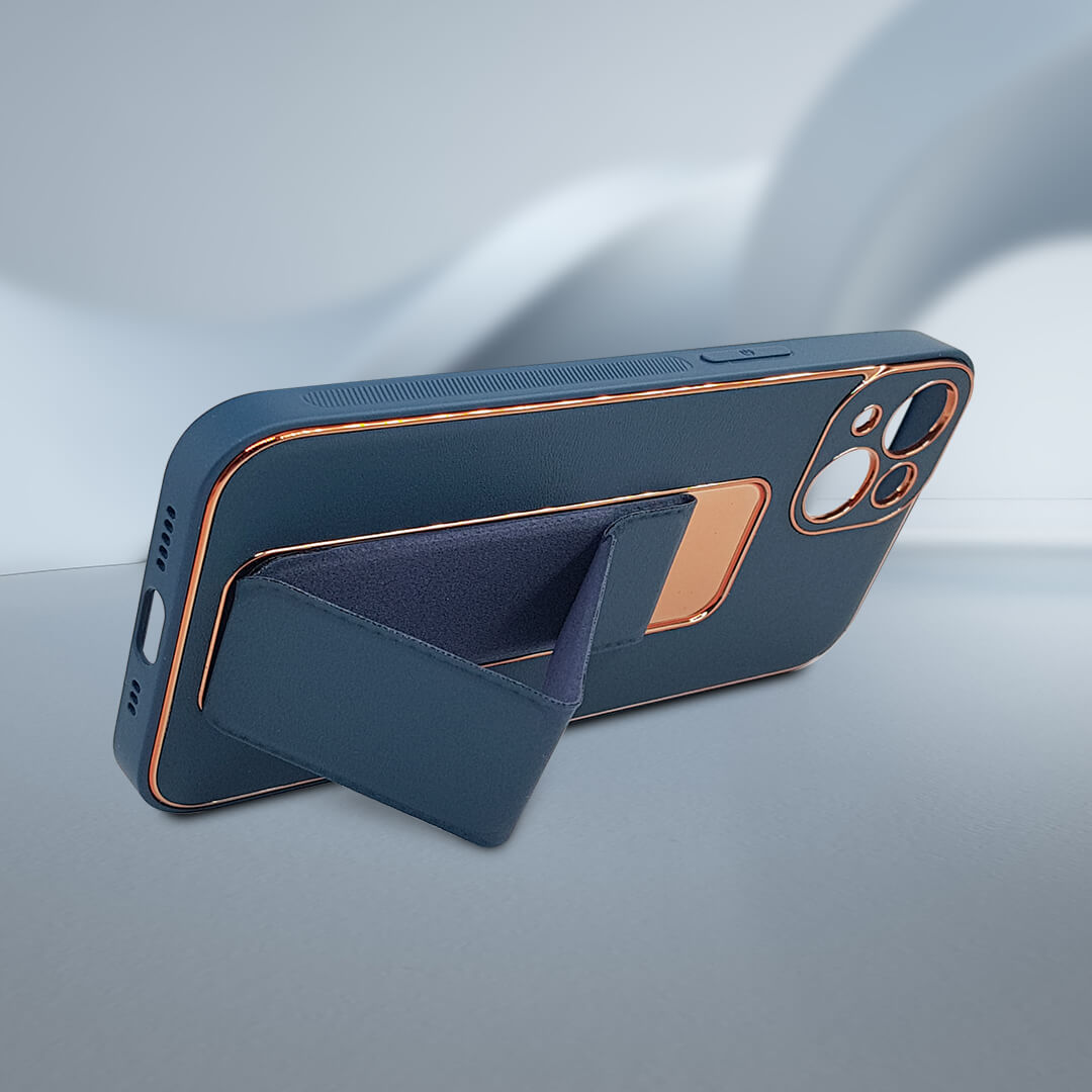 Tempered Shop-iPhone 13/13 pro/13 pro max Luxe Design PU Leather Back Strap Protective Case/Cover