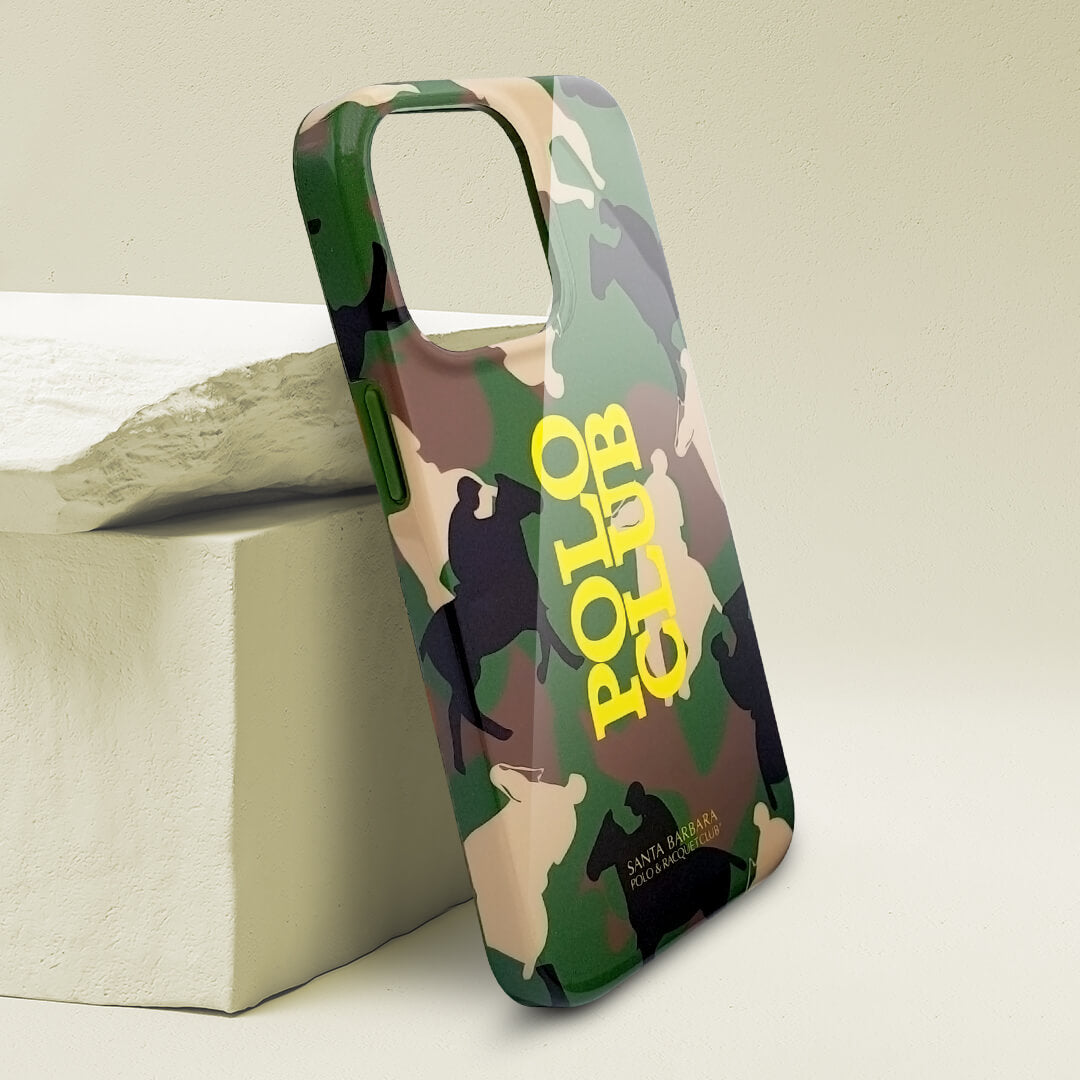 Tempered Shop-iPhone-12/13 SERIES- Army Pattern Hard Coating Protective Case/Cover