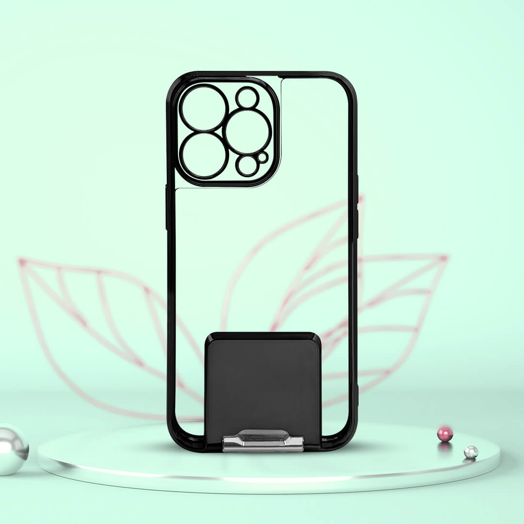 Tempered Shop-iPhone13/13 pro/13 pro max-Lucent Back Stand Color Plated Protective back Case/Cover