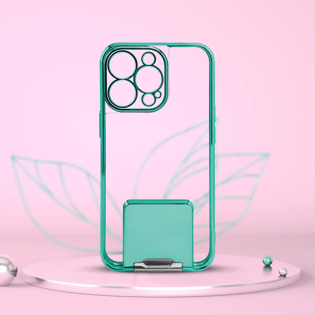 Tempered Shop-iPhone13/13 pro/13 pro max-Lucent Back Stand Color Plated Protective back Case/Cover